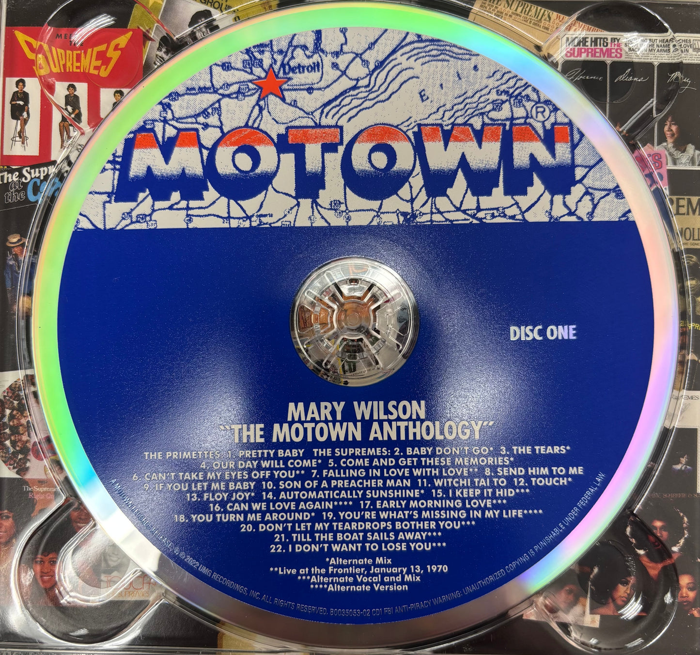 Mary Wilson The Motown Anthology