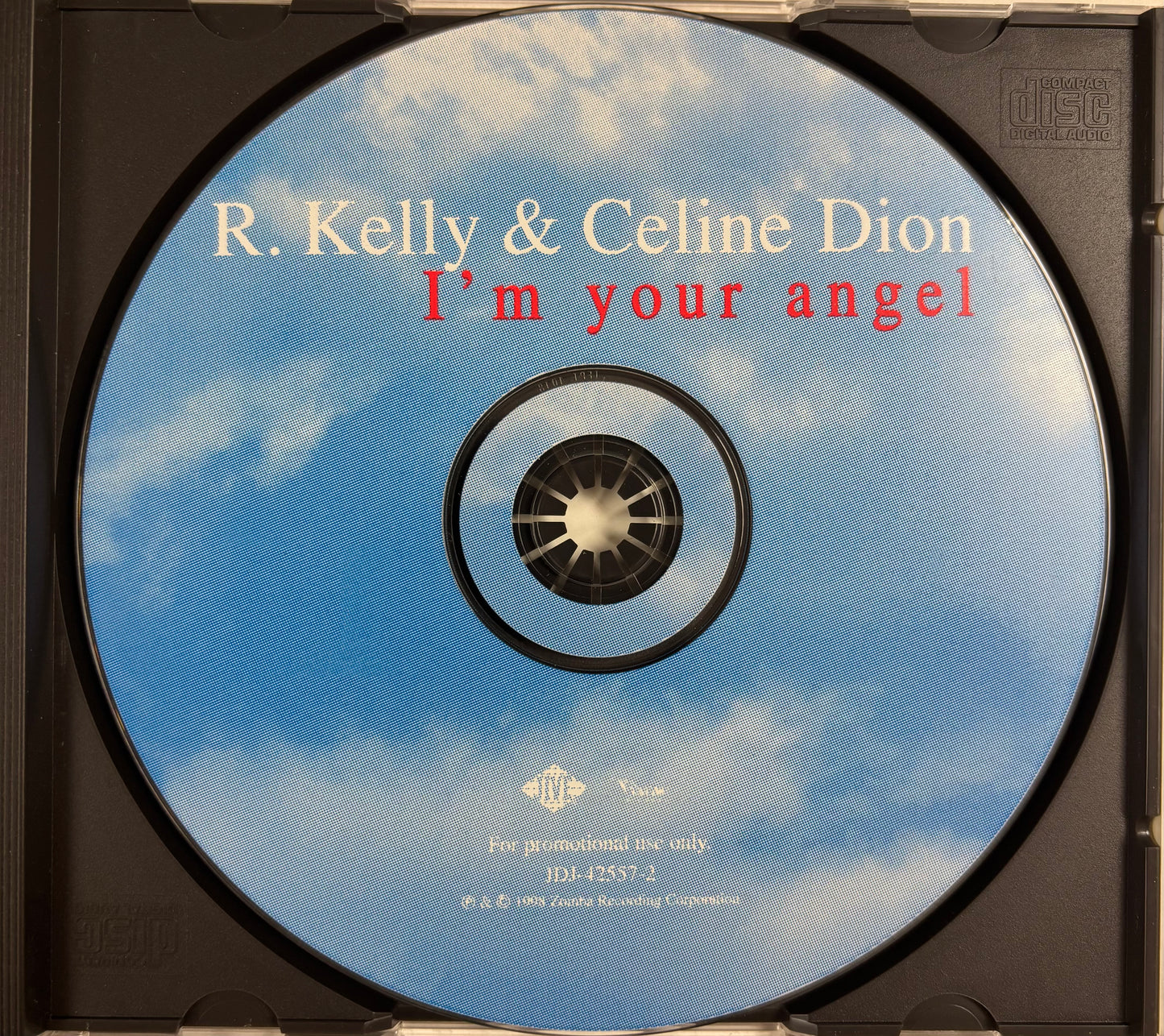 R. Kelly & Celine Dion I’m Your Angel CD Single Promo